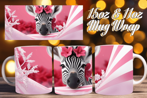 3D Cute Christmas Mug Wrap 11oz: A Charming Addition to Your Holiday Decor