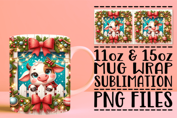 3D Xmas Wall Escape Wrap: Elevating Holiday Sublimation Projects
