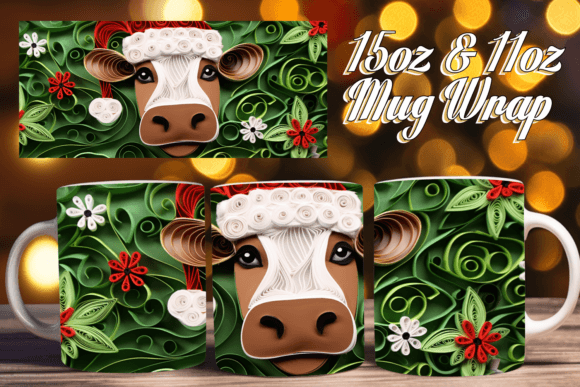 Elevating Holiday Merchandise: The Strategic Value of 3D Christmas Art on Mug Wrap Sublimation