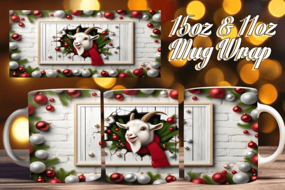 Embracing the Season with 3D Christmas Charm Mug 15oz: A Creative and Engaging Gift Option