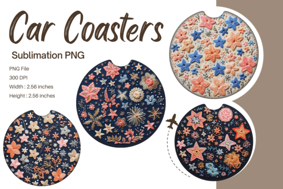 Evaluating the 3D Flower Star Embroidery Car Coaster Digital Template
