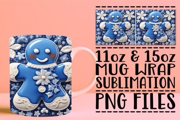 Joyful 3D Xmas Scene Mug Sublimation Wrap: Strategic Application for Holiday Product Lines