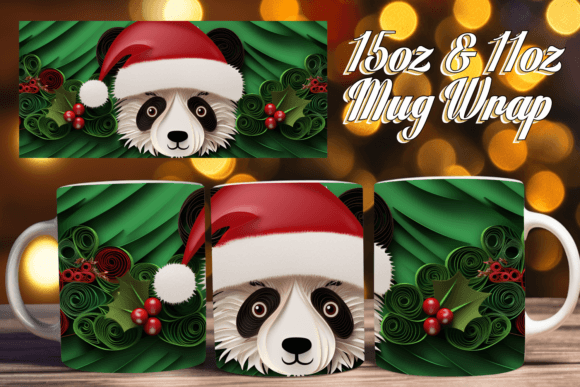 Mug Wrap Christmas Cheer in 3D: Strategic Application for Seasonal Sublimation Success