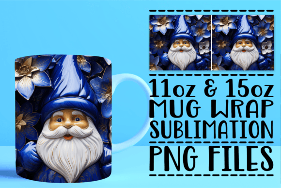 Seasonal 3D Festive Mug Sublimation Art: Elevating Holiday Merchandise and Personal Gifts
