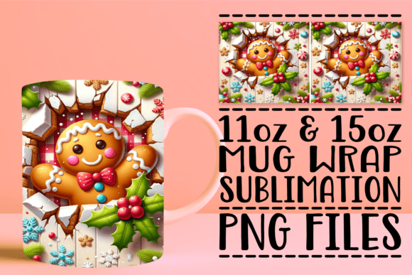 Winter 3D Hole Mug Overlay: Integrating High-Resolution Assets into Sublimation Workflows