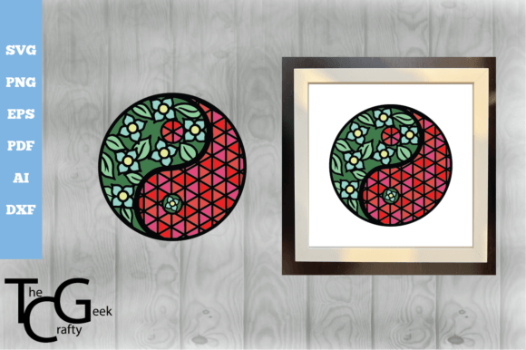 Yin Yang Shadow Box and 3D Layered SVG: Crafting Balanced Home Decor