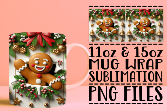 Yuletide 3D Wall Mug Art: Creative Sublimation Guide